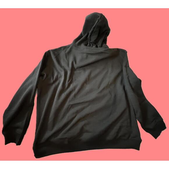 H&M Black Hoodie Hooded Sweatshirt Women's Loose Fit  XXL NEW NWT - Picture 6 of 6